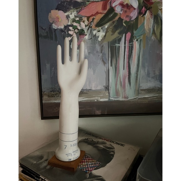 Vintage General Porcelain Latex Glove Mold, 16,” Industrial - Picture 2 of 11